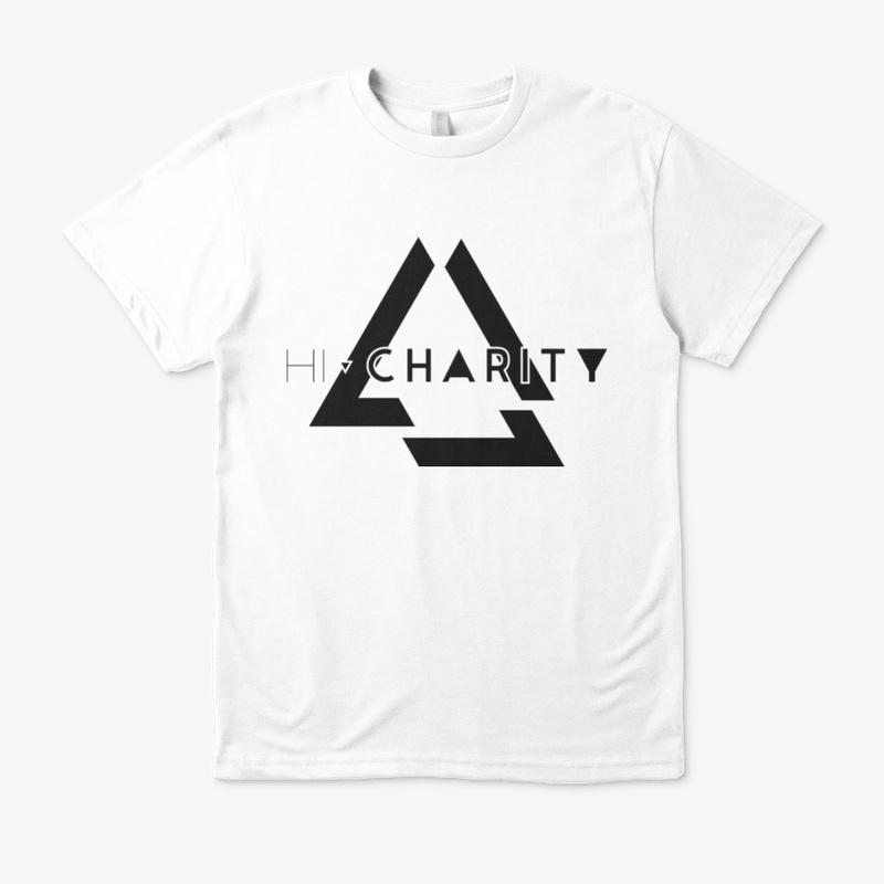 Glitch Triangle 'Hi, Charity' T-shirt -