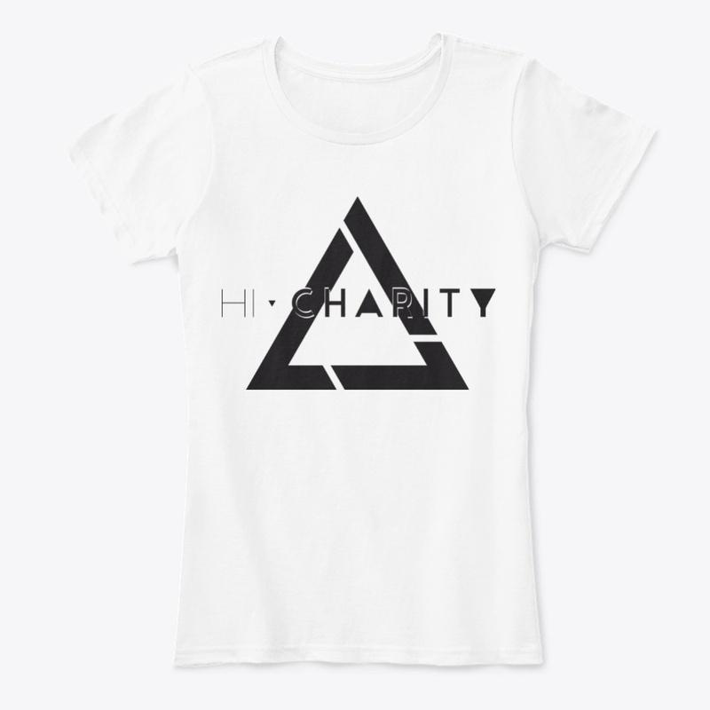 Triangle 'Hi, Charity' Tee-shirt 